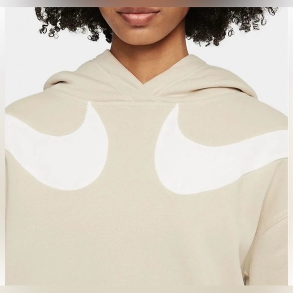 Nike Oversized Hoodie - Beige - NWT - Womens XL - Picture 5 of 9